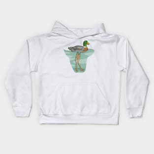 Tall duck Kids Hoodie